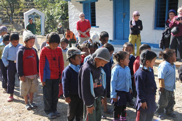 reciting their pledge