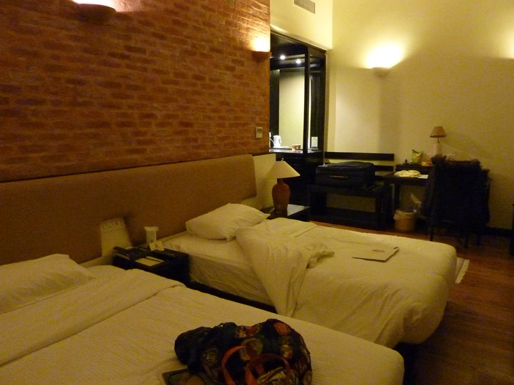 Our first and last warm room