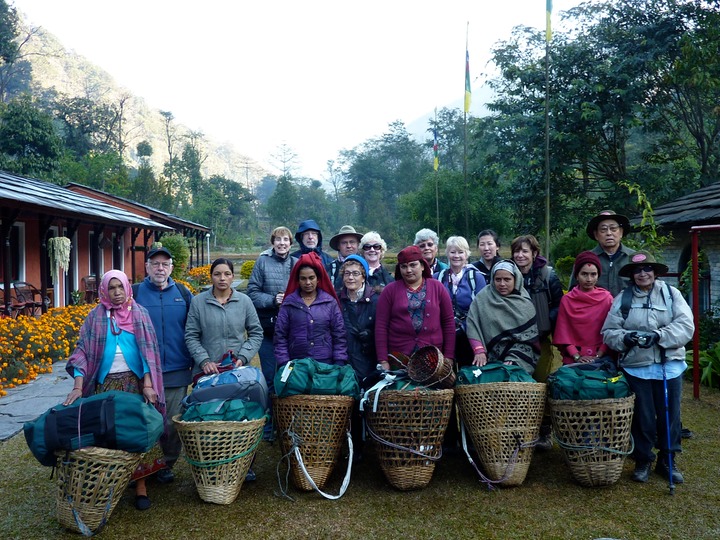 We are ready to leave.  It was so nice