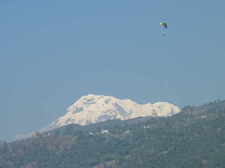 Paragliding -what a view