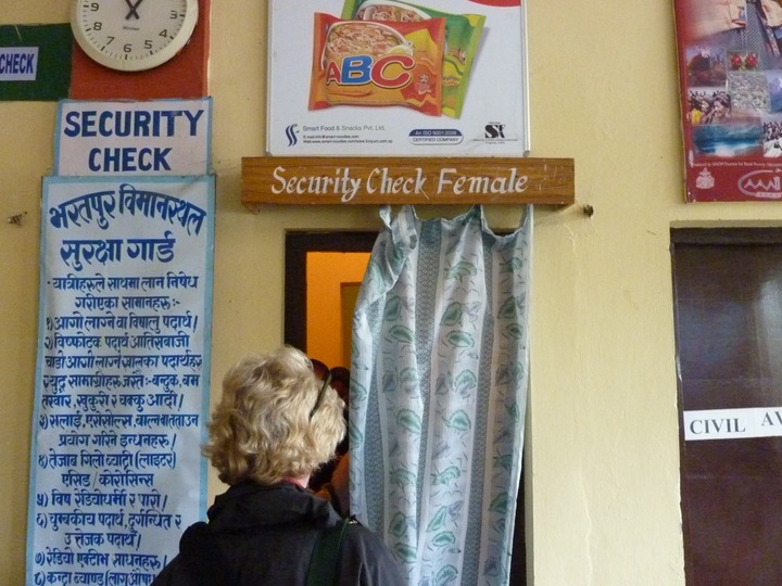 Sharon is going to be frisked